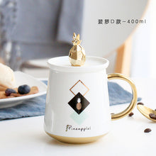 Load image into Gallery viewer, Gold Pineapple Mug