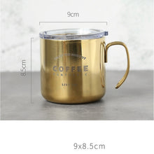 Load image into Gallery viewer, Coffee Titanium Anti-hot Mug 350ml