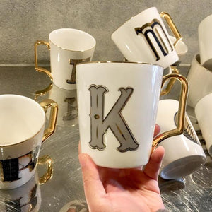 Nordic Breeze Letters Mug