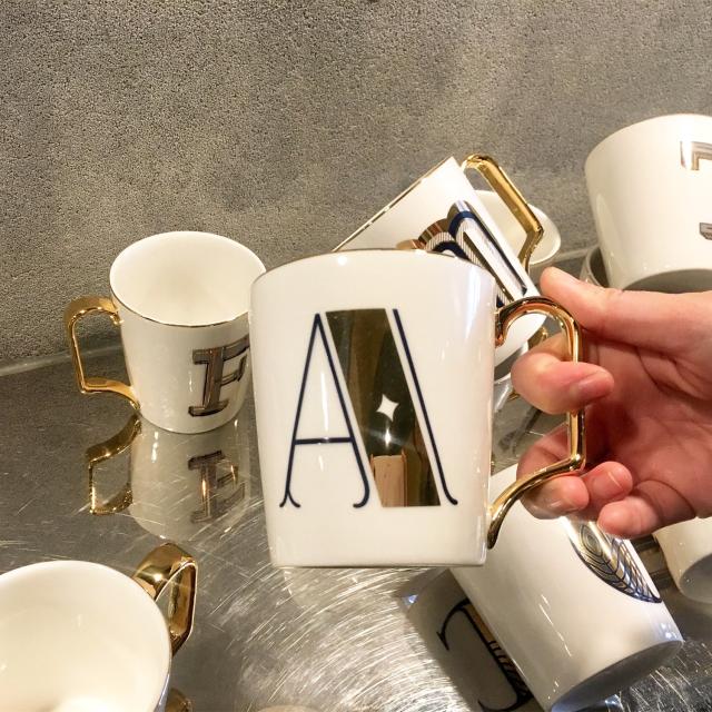 Nordic Breeze Letters Mug