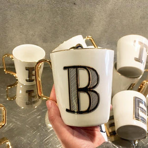 Nordic Breeze Letters Mug