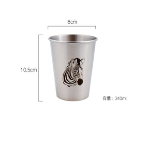 Stainless Steel Silver Cup