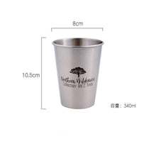 Load image into Gallery viewer, Stainless Steel Silver Cup