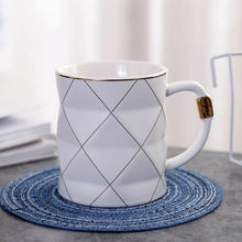 Load image into Gallery viewer, Nordic Geometry Ceramic Coffee Mug