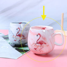 Load image into Gallery viewer, 350ml Flamingo Creative Mug