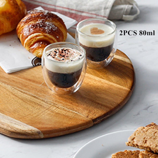 Double Wall Glass Cup