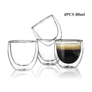 Double Wall Glass Cup