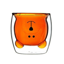 Load image into Gallery viewer, Bear Glass Cup