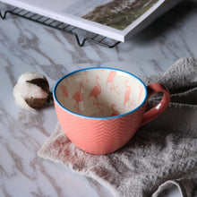 Load image into Gallery viewer, Ceramic Hand Painted Coffee Cup