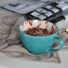 Load image into Gallery viewer, Ceramic Hand Painted Coffee Cup