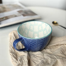 Load image into Gallery viewer, Ceramic Hand Painted Coffee Cup