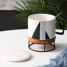 Load image into Gallery viewer, 500ml Ceramic Mug Nordic Simple